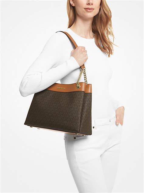 Lori Medium Logo Tote Bag 